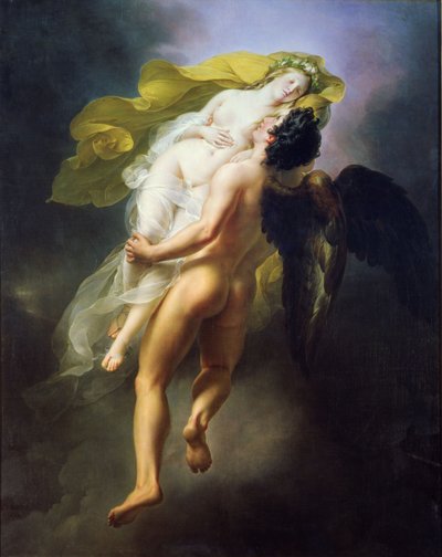 Boreas Abducting Oreithyia by Joseph Ferdinand Lancrenon